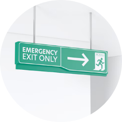 Sign plate